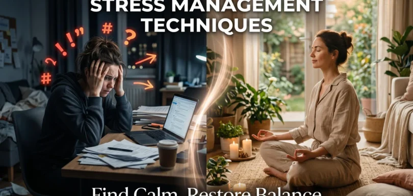 Stress management techniques for reducing anxiety and improving mental health