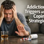 Real-life photo of a person resisting addiction triggers, representing coping strategies and relapse prevention at a rehab centre in Islamabad.