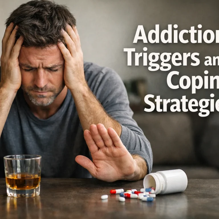 Real-life photo of a person resisting addiction triggers, representing coping strategies and relapse prevention at a rehab centre in Islamabad.